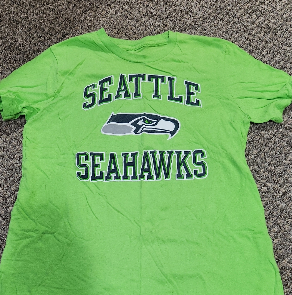 Seahawks Tshirt KIDS LARGE